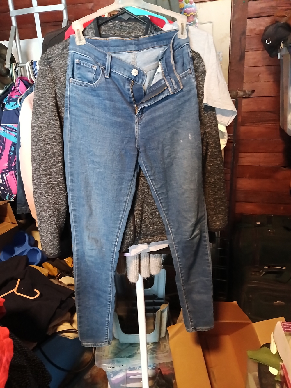 Levi's Women's Medium Blue Skinny Jeans